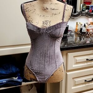 Sexy velvety soft bodysuit